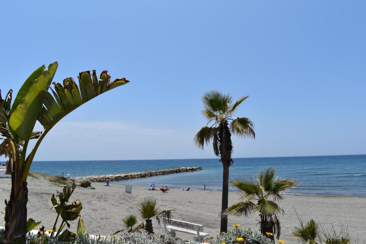 Apartamento Fantastic Studio - Beachfront Torrox Exterior foto